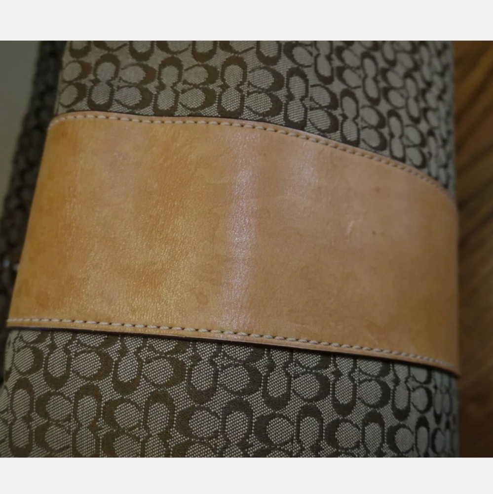 Coach Diaper Bag Signature Brown Print - Picture 2 of 11